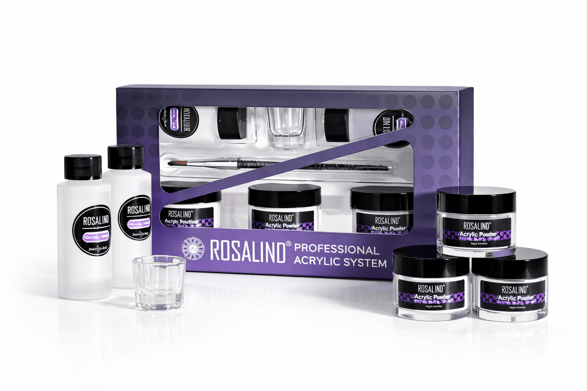 Kit Ongles Acrylique Complet ROSALIND - Extension Pro — mode d'emploi étape par étape, Nolivia