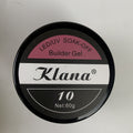 Gel UV Klana Builder Gel – Rose Mûre #10 (60g) - gel UV ongles Nolivia