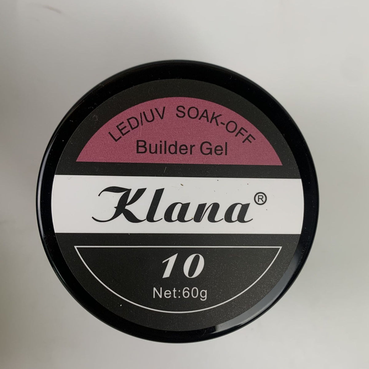 Gel UV Klana Builder Gel – Rose Mûre #10 (60g) - gel UV ongles Nolivia