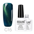 Vernis Semi-Permanent Cat Eye Bleu Canard - vernis cat eyes magnétique Nolivia