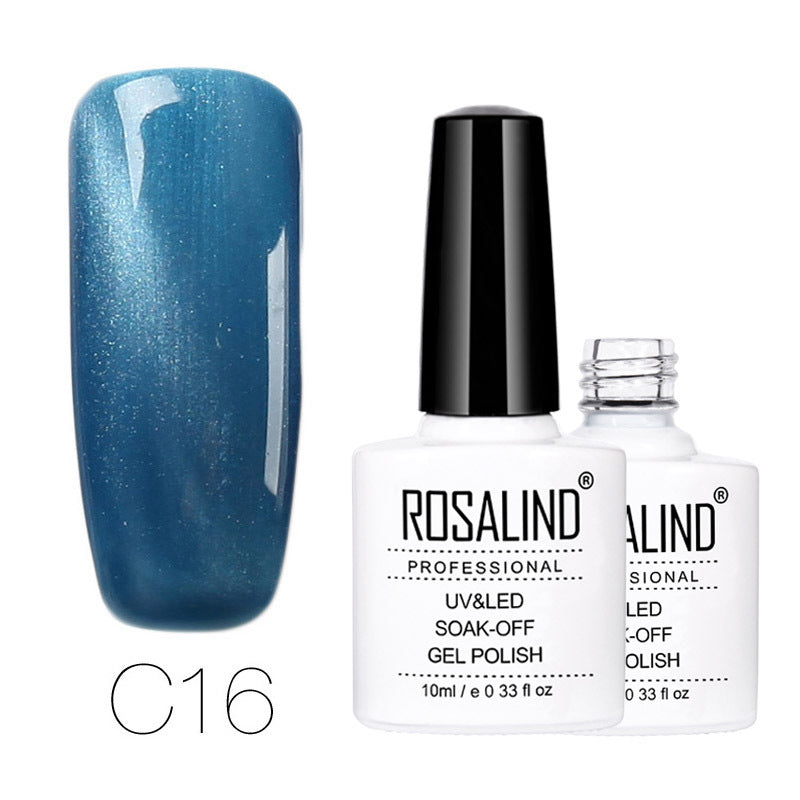 Vernis Semi-Permanent Cat Eye Bleu Denim - vernis cat eyes magnétique Nolivia
