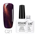 Vernis Semi-Permanent Cat Eye Violet Royal - vernis cat eyes magnétique Nolivia