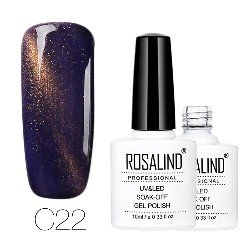 Vernis Semi-Permanent Cat Eye Indigo - vernis cat eyes magnétique Nolivia