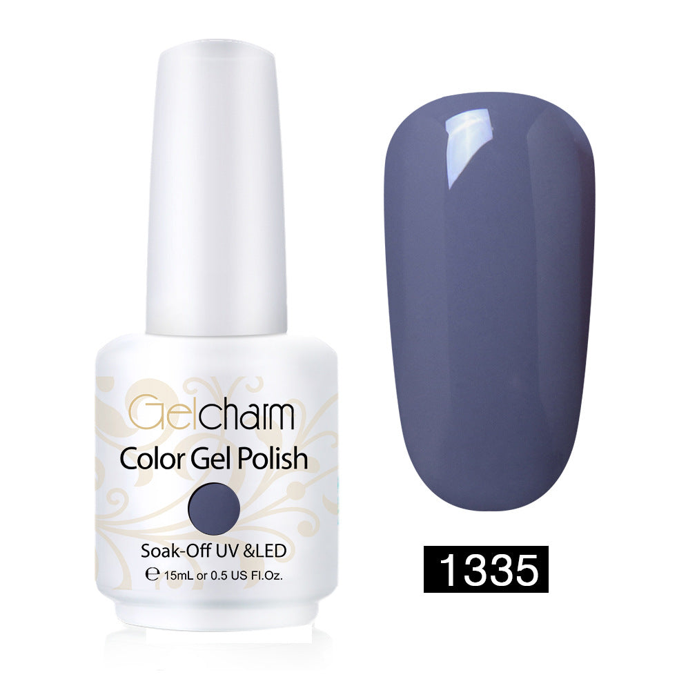 Vernis Semi-Permanent Bleu Gris Ardoise #1335 - vernis semi-permanent Nolivia