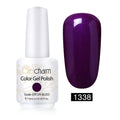 Vernis Semi-Permanent Violet Prune Scintillant #1338 - vernis semi-permanent Nolivia