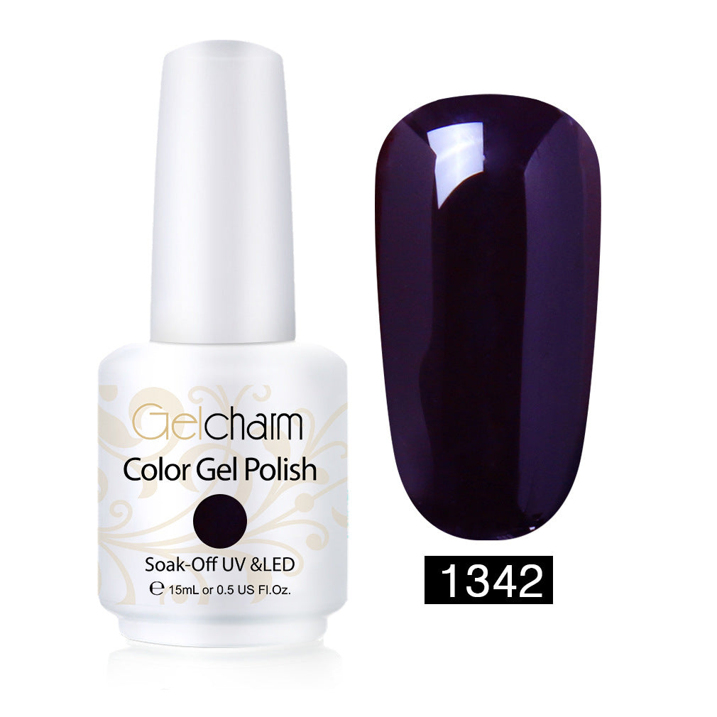 Vernis Semi-Permanent Violet Aubergine #1342 - vernis semi-permanent Nolivia