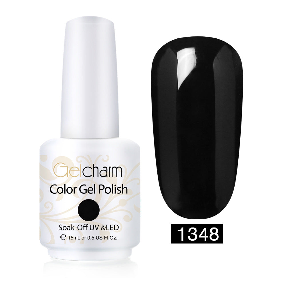 Vernis Semi-Permanent Noir Profond #1348 — Nolivia