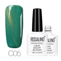 Vernis Semi-Permanent Cat Eye Vert Sarcelle - vernis cat eyes magnétique Nolivia