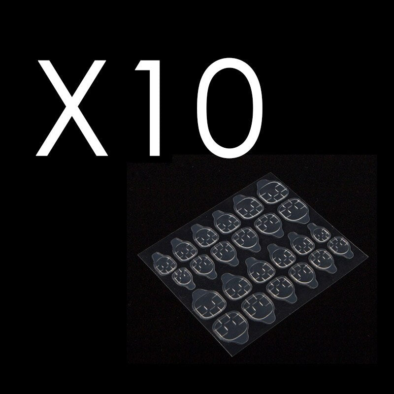 Lot de 10 planches de pastilles adhésives, soit 240 pastilles