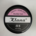 Gel UV Klana Builder Gel – Rose Bonbon #08 (60g) - gel UV ongles Nolivia