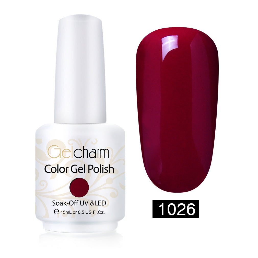 Vernis Semi-Permanent Rouge Cerise Noire #1026 — Nolivia