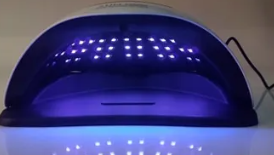 Lampe UV/LED - vue 3 - lampe UV LED manucure Nolivia