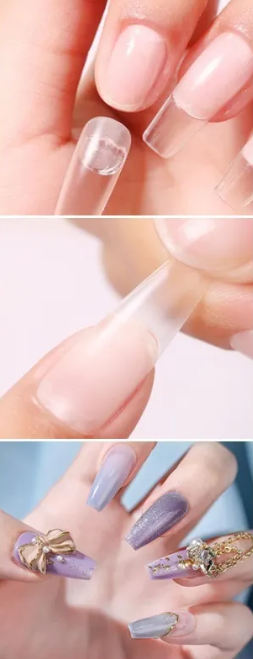 Colle Ongles UV/LED - vue 2 - colle faux ongles Nolivia