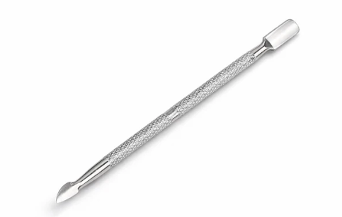 Repousse-Cuticules Inox Double Embout - vue 1 - outil manucure cuticules Nolivia