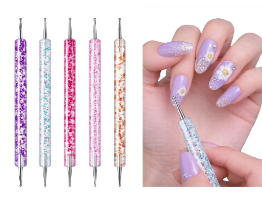 Outils à points dotting tools pour nail art