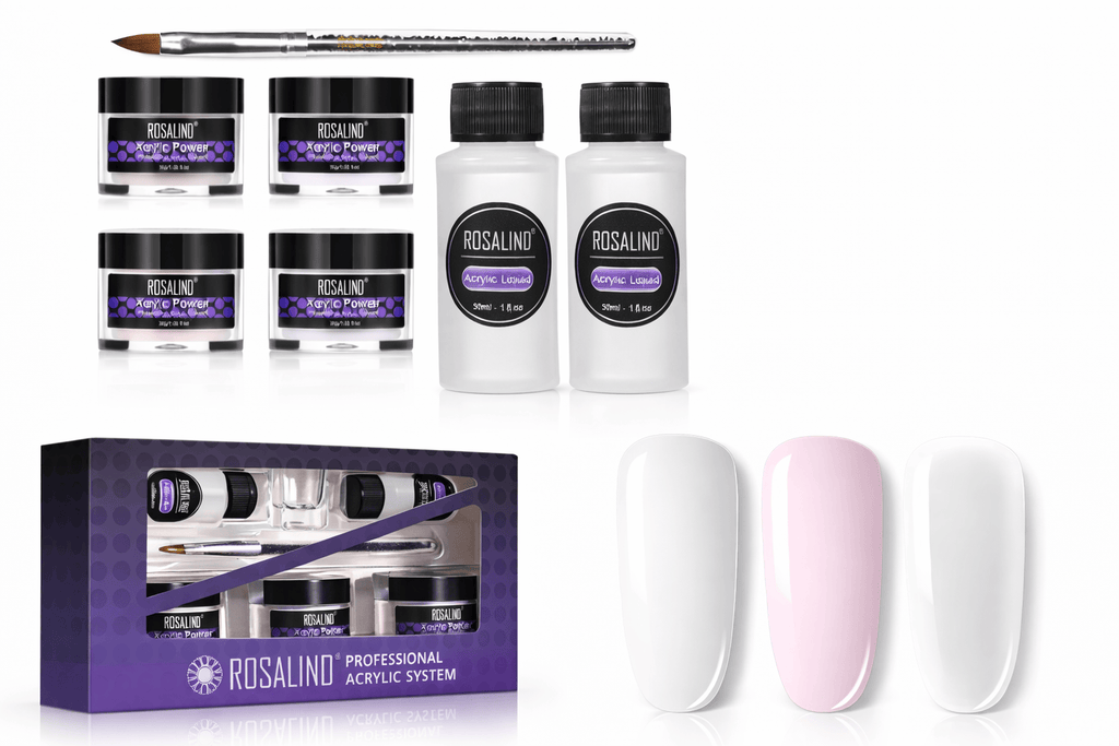 Kit Ongles Acrylique Complet ROSALIND - Extension Pro - vue 2 - kit manucure complet Nolivia